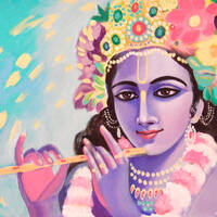 Живопись, цветные картины Шри Шримад Мурали Мохана Махараджа