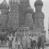 1987 Первая харинама на Красной площади